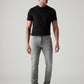Men's 511 Charcoal Grey Slim Fit Mid Rise Commuter Jeans - Front View