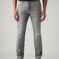 Men's 511 Charcoal Grey Slim Fit Mid Rise Commuter Jeans - Front View