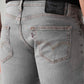 Men's 511 Charcoal Grey Slim Fit Mid Rise Commuter Jeans - Detail View