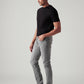 Men's 511 Charcoal Grey Slim Fit Mid Rise Commuter Jeans - Side View
