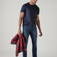 Men's 511 Tinted Dark Indigo Slim Fit Mid Rise Commuter Jeans - Styleshot View