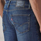 Men's 511 Tinted Dark Indigo Slim Fit Mid Rise Commuter Jeans - Detail View