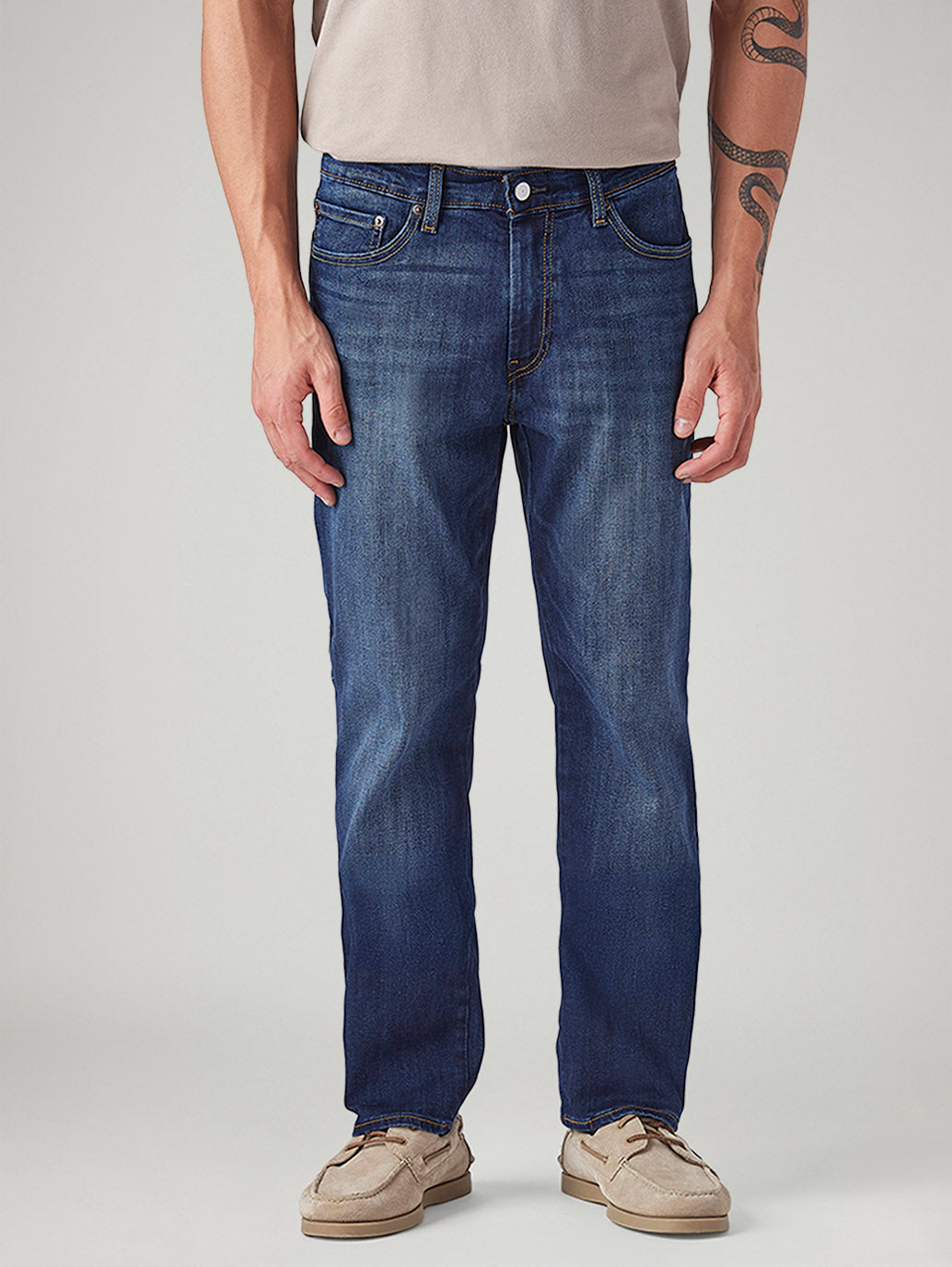 Men's 541 Blue Tapered Fit Mid Rise Commuter Jeans – Levis India Store