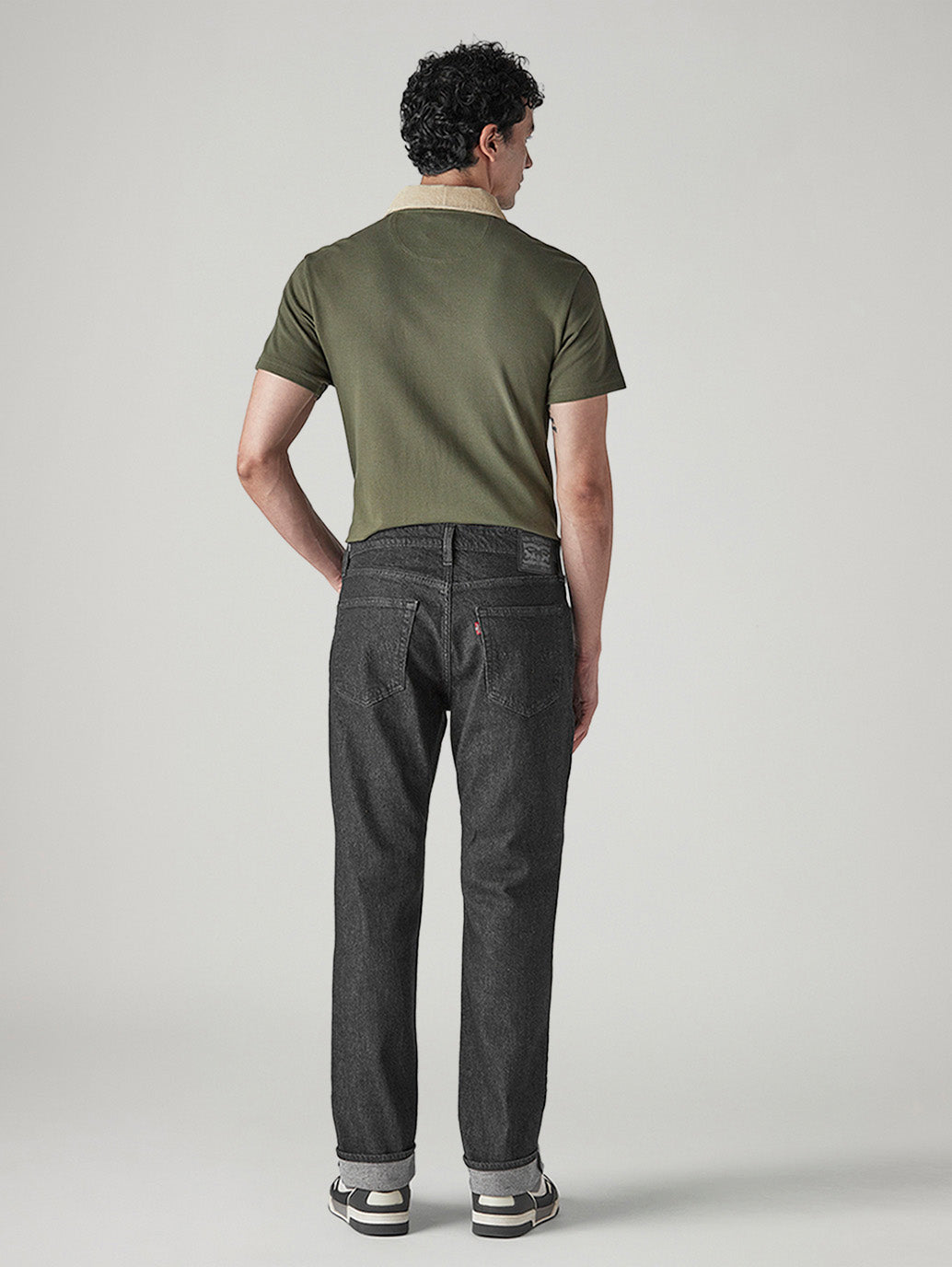 Men's 541 Charcoal Grey Athletic Tapered Fit Mid Rise Commuter Jeans - 4a736765-e8a8-4e58-89ea-fba007ddd91c View