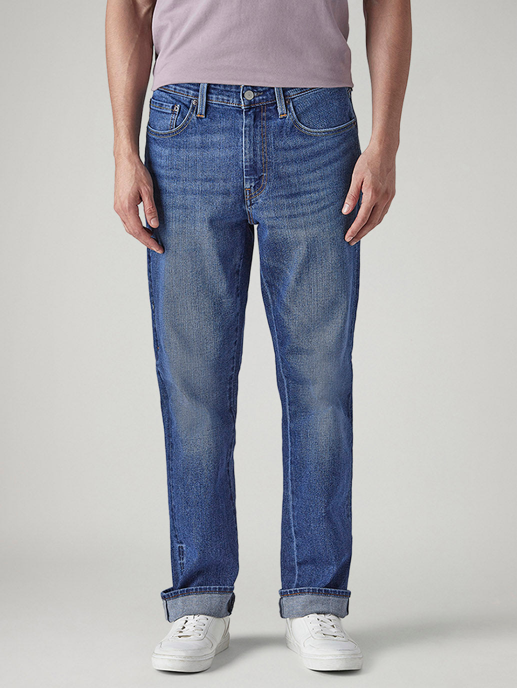 Men's 541 Indigo Athletic Tapered Fit Mid Rise Jeans - bcb79768-afe9-44c7-9c80-17c3949b3094 View