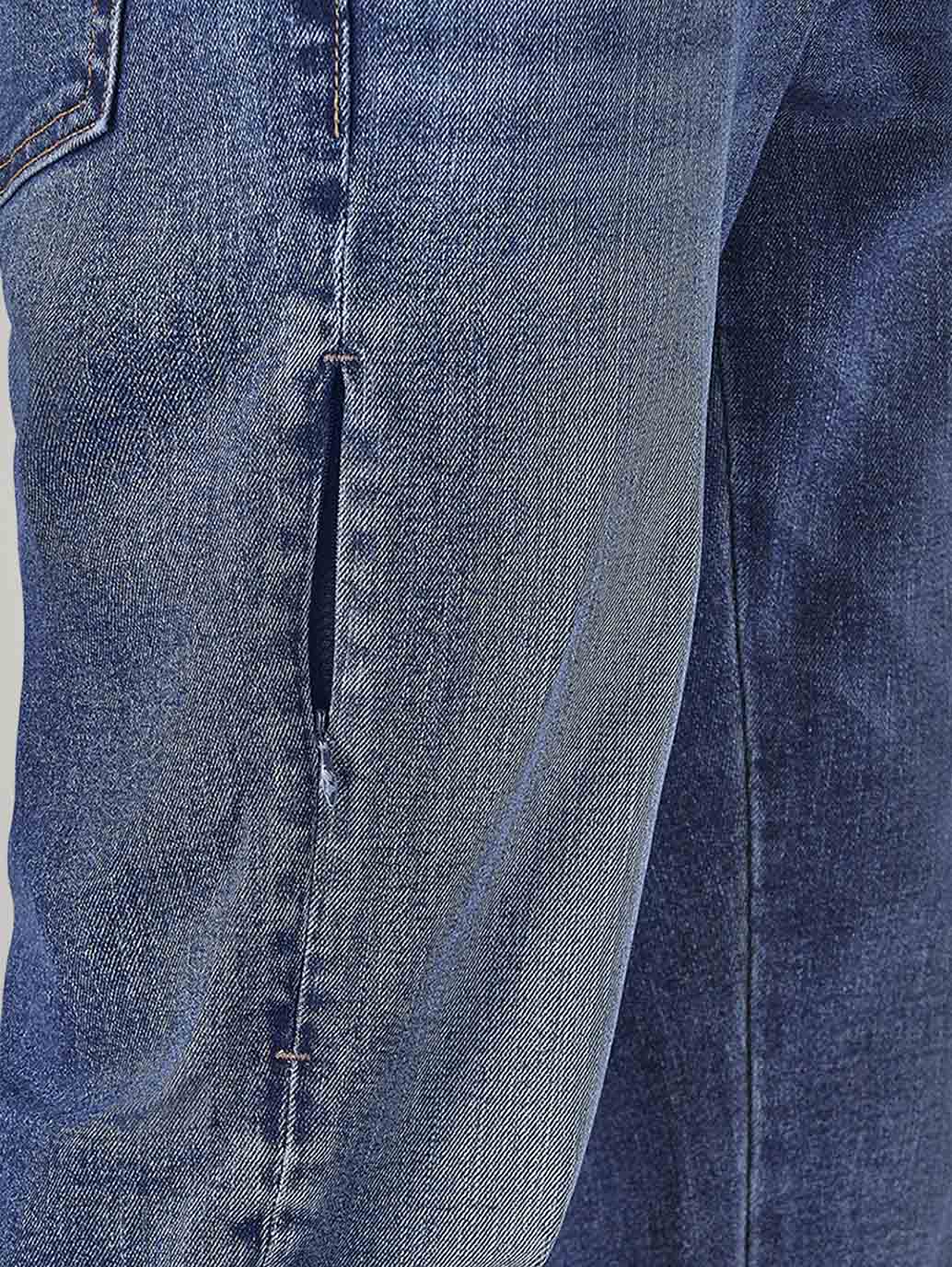 Men's 541 Indigo Athletic Tapered Fit Mid Rise Jeans - Detail View