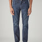 Men's 511 Dark Blue Slim Fit Mid Rise Commuter Jeans - Front View