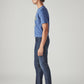 Men's 511 Dark Blue Slim Fit Mid Rise Commuter Jeans - Side View