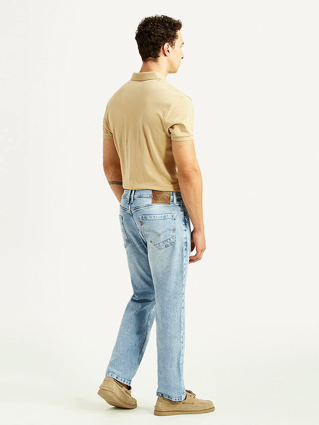 Men's 505 Light Blue Straight Fit Hyper Stretch Jeans – Levis