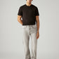 Men's 505 Light Grey Straight Fit Mid Rise Jeans - Front View