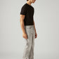 Men's 505 Light Grey Straight Fit Mid Rise Jeans - Side View