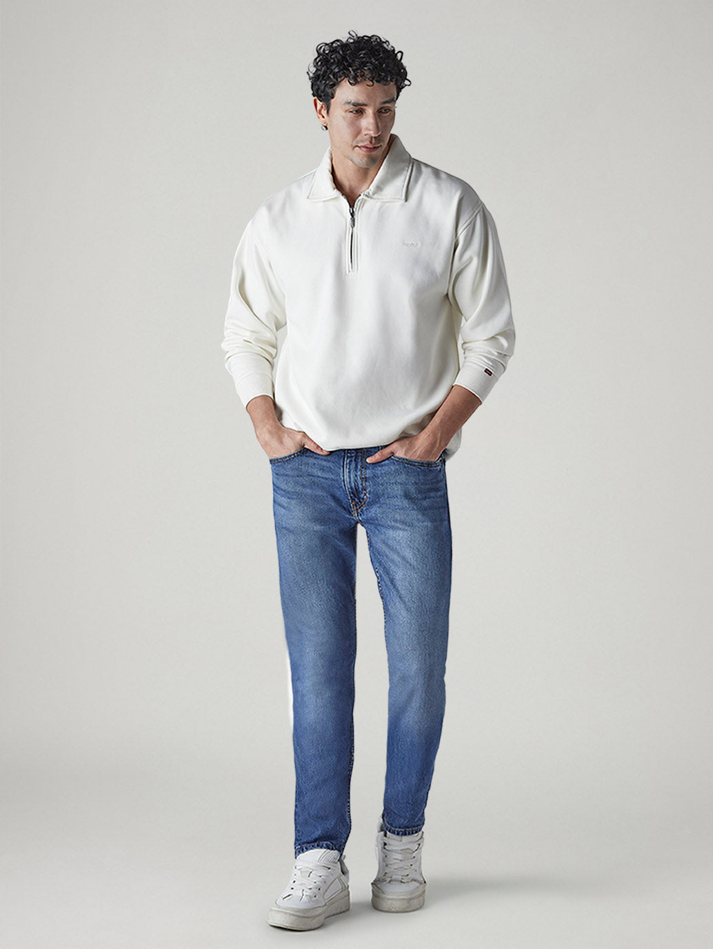 Men's 512 Blue Slim Tapered Fit Hyper Stretch Jeans - 537dd059-71dd-486f-a33e-6332653a637d View