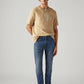 Men's 513 Blue Slim Straight Fit Mid Rise Jeans - Styleshot View