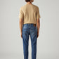 Men's 513 Blue Slim Straight Fit Mid Rise Jeans - Back View