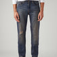 Men's 511 Blue Slim Fit Mid Rise Jeans - Front View