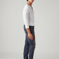 Men's 511 Blue Slim Fit Mid Rise Jeans - Side View