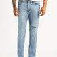 Men's 511 Light Blue Slim Fit Mid Rise Jeans - Front View