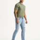 Men's 512 Light Blue Slim Tapered Fit Mid Rise Jeans - Side View