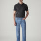 Men's 505 Light Blue Straight Fit Mid Rise Jeans - Front View