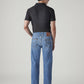 Men's 505 Light Blue Straight Fit Mid Rise Jeans - Back View