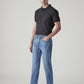 Men's 505 Light Blue Straight Fit Mid Rise Jeans - Side View