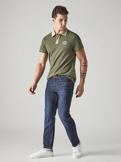 Men's 511 Indigo Slim Fit Mid Rise Jeans-image-37