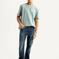 Men's 513 Navy Slim Straight Fit Mid Rise Jeans - Styleshot View
