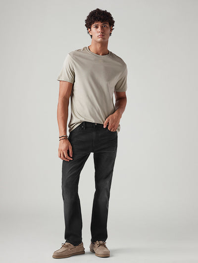 levi's Men's 513 Charcoal Grey Slim Straight Fit Mid Rise Jeans-picture-38