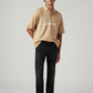 Men's 541 Black Athletic Tapered Fit Mid Rise Jeans - Styleshot View