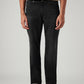 Men's 541 Black Athletic Tapered Fit Mid Rise Jeans - Front View
