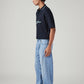 Men's 578 Light Blue Baggy Fit Mid Rise Jeans - Side View