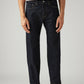 Men's 505 Navy Straight Fit Mid Rise Jeans - Front View