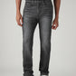 Men's 505 Charcoal Grey Straight Fit Mid Rise Commuter Jeans - Front View
