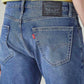 Men's 505 Blue Straight Fit Mid Rise Commuter Jeans - 8053828b-3d2a-4e30-a85e-96d1fe1c193c View