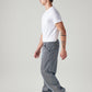 Men's 578 Blue Baggy Fit Mid Rise Jeans - Side View