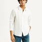 Men's Solid Slim Fit Linen Shirt - Styleshot View