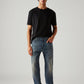 Men's 505 Blue Straight Fit Hyper Stretch Jeans - Styleshot View