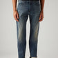 Men's 505 Blue Straight Fit Hyper Stretch Jeans - Front View