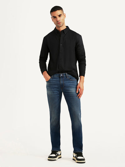 Men's Redloop 511 Blue Slim Fit Mid Rise Jeans-image-21