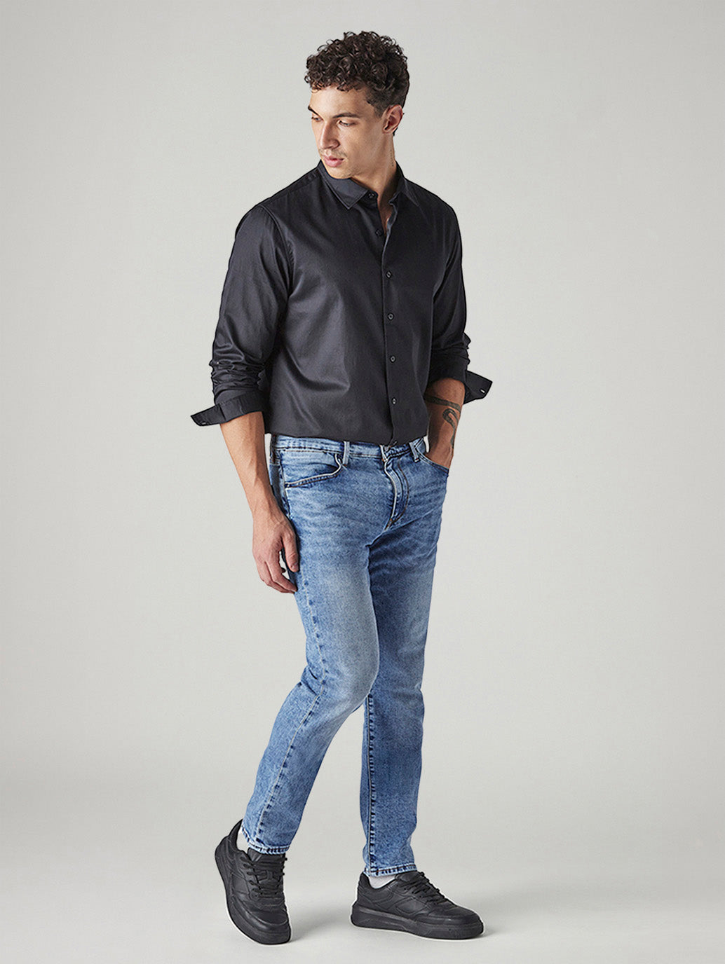 Men's Redloop 511 Indigo Slim Fit Mid Rise Jeans