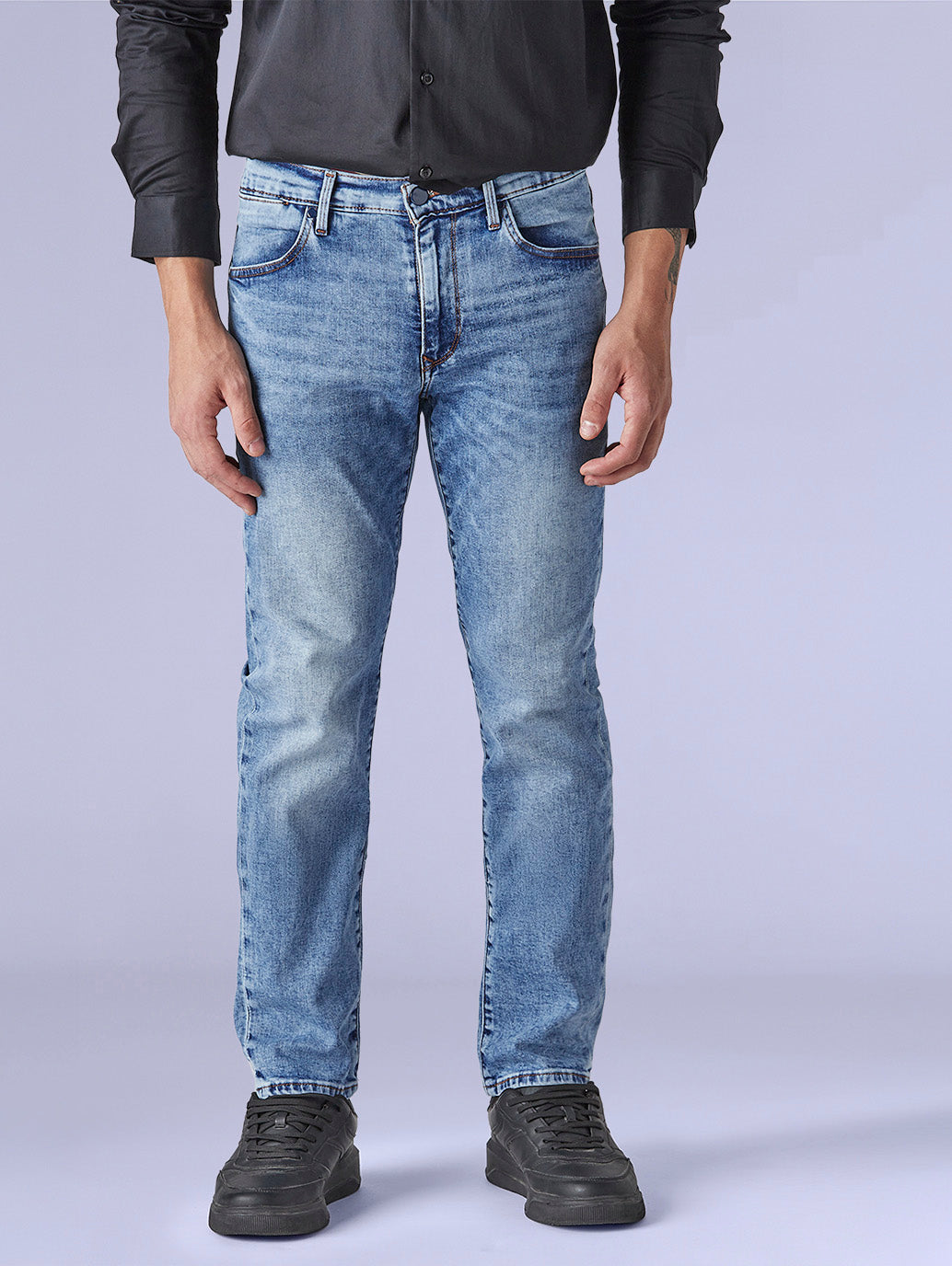 Men's Redloop 511 Indigo Slim Fit Mid Rise Jeans - 4e8c037f-164c-45c5-8a08-c0bcd3ce195e View