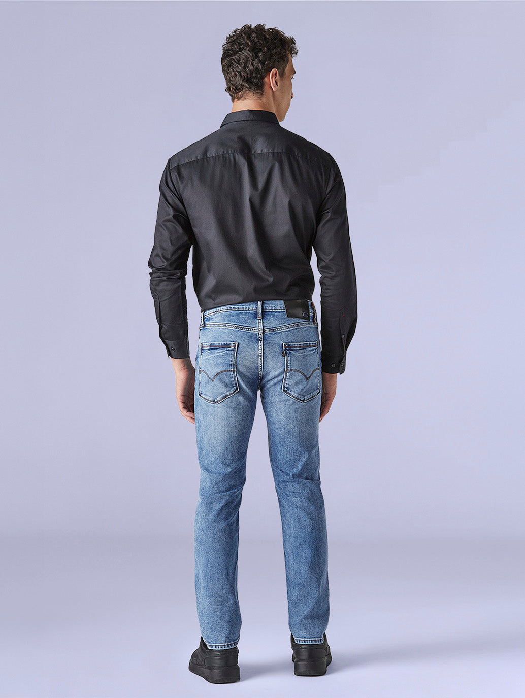 Men's Redloop 511 Indigo Slim Fit Mid Rise Jeans - 9e31d458-c162-4af1-8479-424e473ff9df View