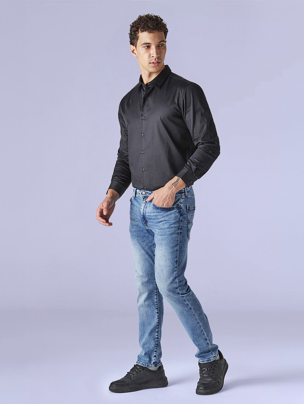 Men's Redloop 511 Indigo Slim Fit Mid Rise Jeans - f4ff14dd-803e-4235-bda2-89400fb7d023 View
