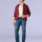 Men's Redloop 511 Blue Slim Fit Mid Rise Jeans - Styleshot View