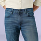 Men's Redloop 511 Blue Slim Fit Mid Rise Jeans - Detail View