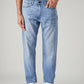 Men's 505 Light Indigo Straight Fit Mid Rise Redloop Jeans - Front View