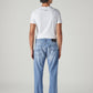 Men's 505 Light Indigo Straight Fit Mid Rise Redloop Jeans - Back View