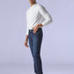 Men's 505 Dark Indigo Straight Fit Mid Rise Redloop Jeans - a698234e-c352-4ae5-93b7-2efc8dffc3e1 View