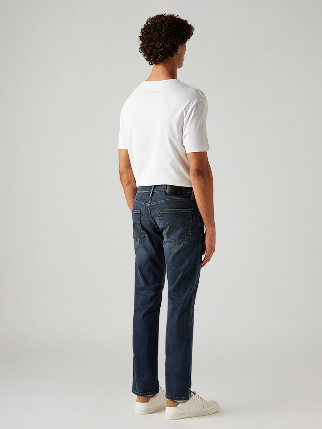Men's 511 Dark Blue Slim Fit Innovation Stretch Jeans - Back View