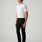 Men's 511 Black Slim Fit Innovation Stretch Jeans - Side View